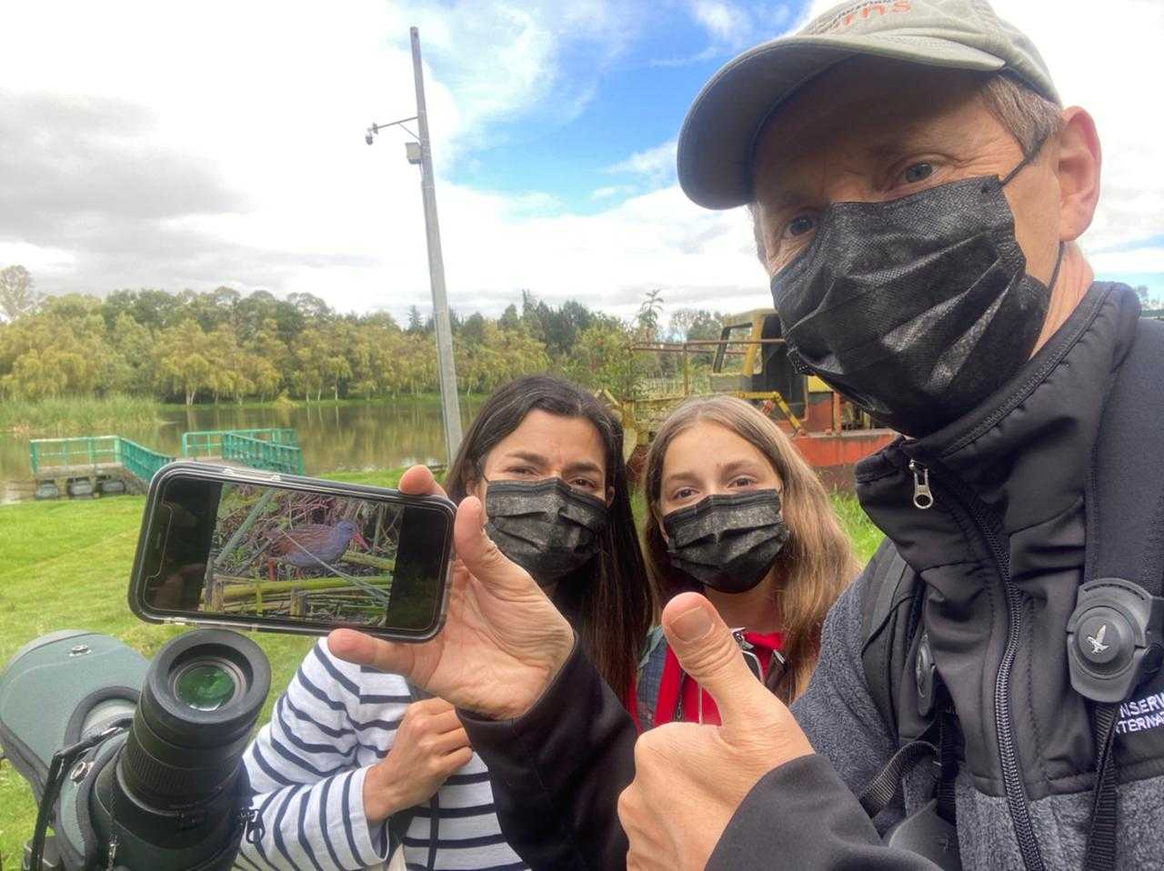 Sebastian and family - Birding Trip - Bogota Birding